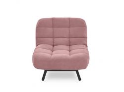 Кресло Абри опоры металл вивальди 27 розовый