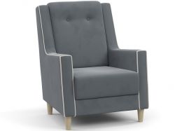 Кресло для отдыха Айрин арт. ТК-326 стальной серый