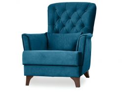 Кресло для отдыха Ирис арт. ТК-578 темно-синий