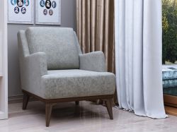 Кресло для отдыха Концепт арт. ТК-131 серебристый серый