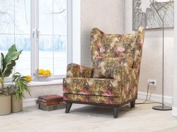 Кресло для отдыха Оскар арт. ТК-306-1 яркие цветы