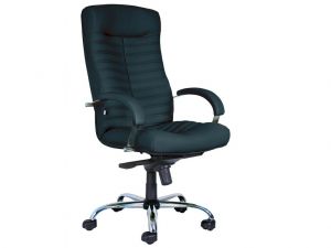 Кресло для руководителя Orion Steel Chrome PU01 черное