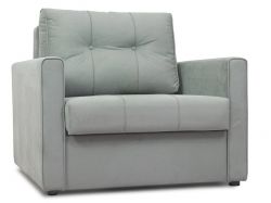 Кресло-кровать Лео арт. ТК-362 серебристый серый