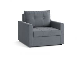 Кресло-кровать Лео арт. ТК-384 стальной серый