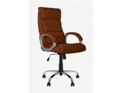 Кресло офисное Delta Tilt Chr68 RU Eсо-21 темно-коричневый