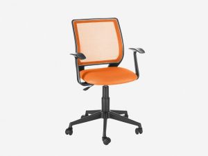 Кресло офисное Эксперт Т-эрго ткань TW-14 оранжевая