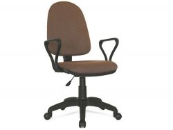 Кресло офисное Prestige Lux gtpPN S9 ткань коричневая