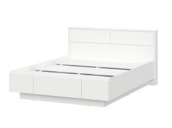 Кровать двойная 1600 Одри белый