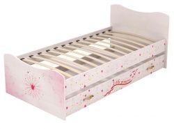 Кровать с ящиком Принцесса 04
