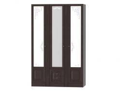 Шкаф 3-х дверный для платья и белья Ева-11