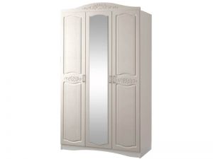 Шкаф 3-х дверный с зеркалом Виола-2