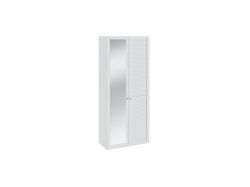 Шкаф для одежды с 1-ой глухой и 1-ой зеркальной Ривьера СМ 241-22-002R 895х452х2111