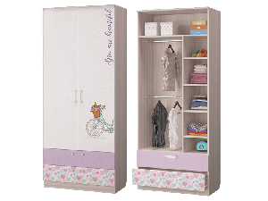 Шкаф для одежды с ящиками Адель