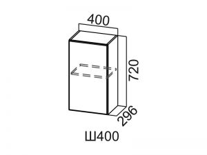 Шкаф навесной 400 Ш400 Вектор СВ 400х720х296