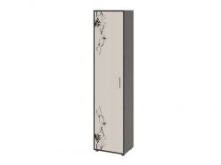 Шкаф тип 1 Витра Венге Цаво-Дуб Белфорт с рисунком ШхВхГ 480х2041х360 мм